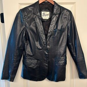 Vintage Women’s Leather Jacket by Berman’s.